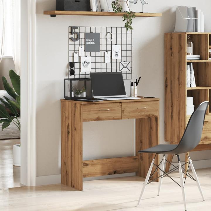 Produktbild VidaXL Schreibtisch Bürotisch Computertisch Arbeitstisch Tisch Artisan-Eiche (80 x 40 x 75 cm)