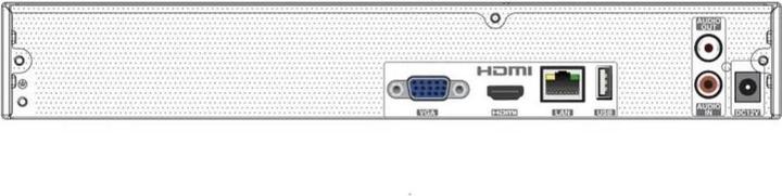 Produktbild Dahua Other Camvi CAMVI recorder IP 8 channels NVR6108-D1-B2 black (Netzwerk Videorecorder (NVR))