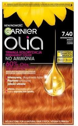 Garnier Olia Hair Color 740 Intense Copper (740 Intense Copper)