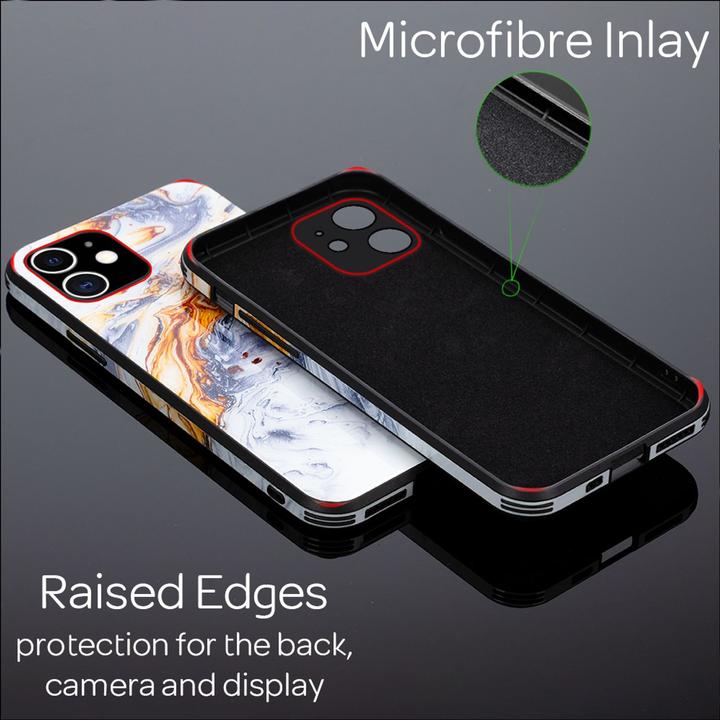 Actual product image Nalia Marble shell (Apple iPhone 12 mini)