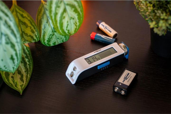 Image du produit Ansmann Testeur de batterie universel Écran LCD, barre de mesure, pour batterie/piles