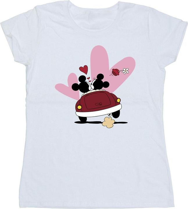 Disney Mickey Mouse Car Print TShirt (XXL)
