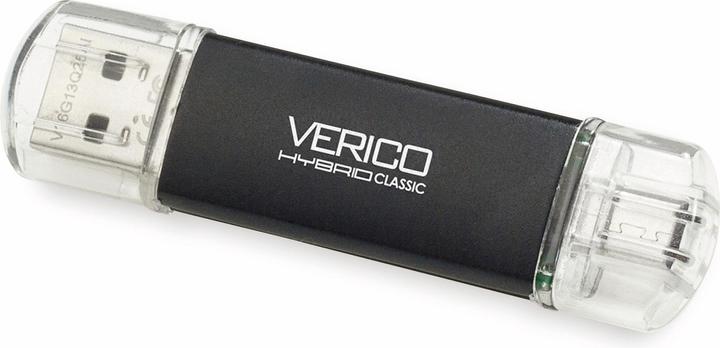Produktbild Verico TM18 3.0 OTG Type C 128GB Black (128 GB, USB 3.0, USB-C)