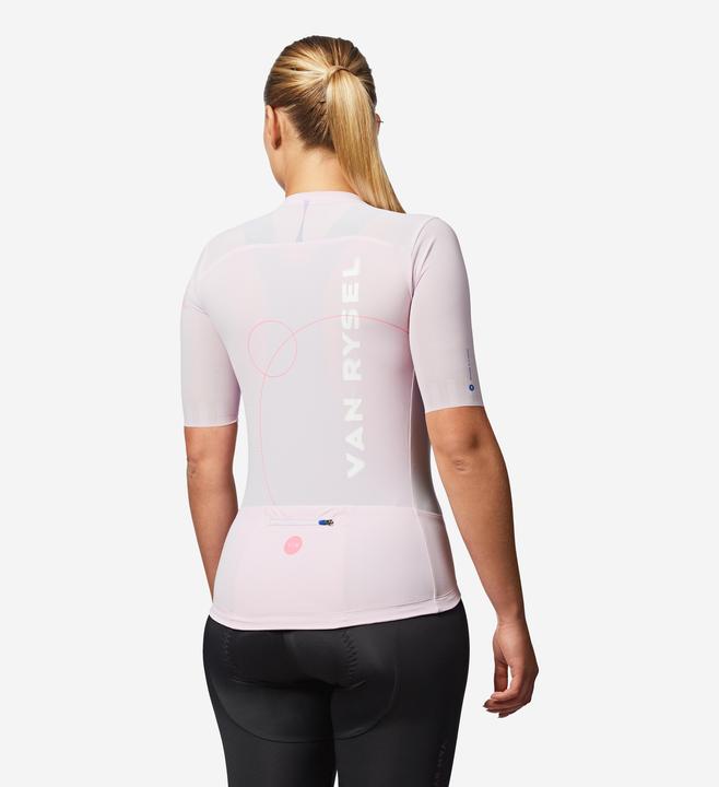 Produktbild Van rysel Unisex Road Cycling Short-Sleeved Jersey Racer 2 - Lilac (S)
