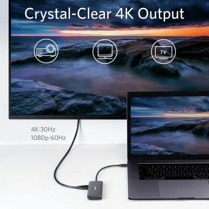 Image du produit Anker E/A HUB USB 5 EN 1/A8334HA1 (USB-C, 5 Ports)