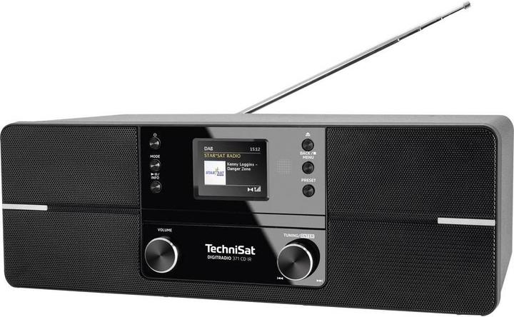 Produktbild TechniSat Digitradio 371 CD IR (DAB+, UKW, Internetradio, Bluetooth)