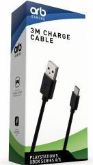 Actual product image ORB Playstation 5, Xbox Series X/S 3M Charge Cable (PS5)