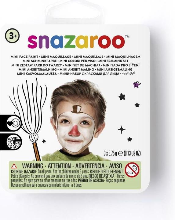 Actual product image Snazaroo Make-up Colour Set Mini Snowman