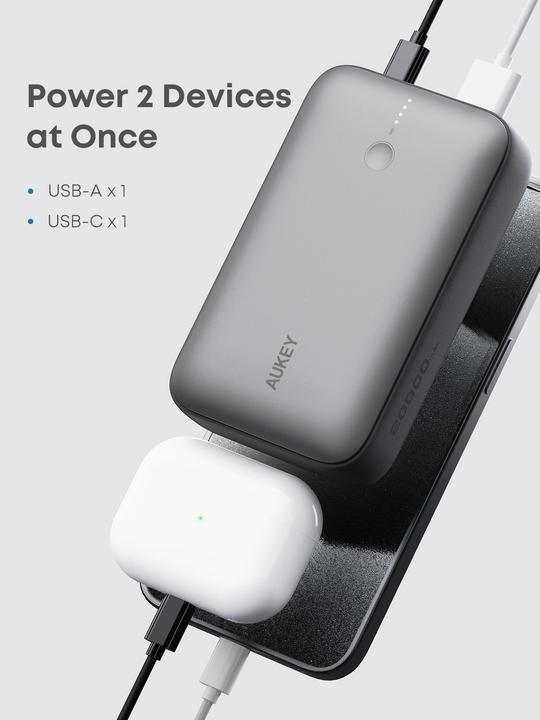 Actual product image Aukey Spark Mini (20000 mAh, 20 W, 77 Wh)