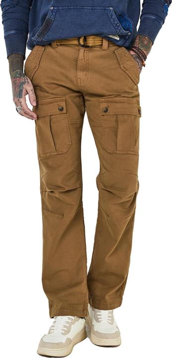 Actual product image Joe Browns Classic Cargo Trousers with Woven Belt (W48/L30)