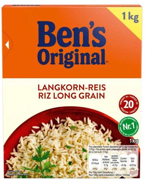 Produktbild Ben's Original Langkorn-Reis (1000 g)