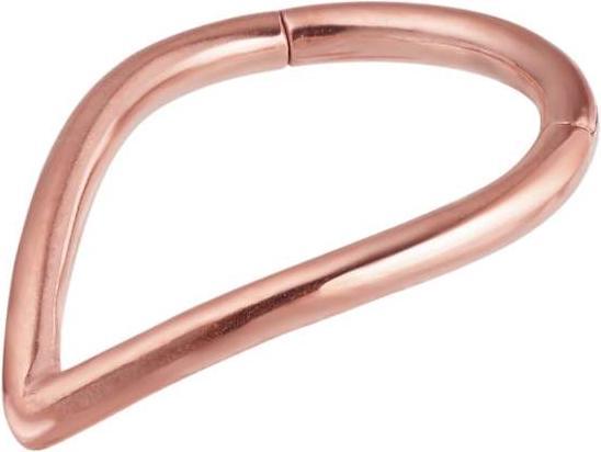 Bijouteria Ohrpiercing (PVD Beschichtung (goldfarbig), Chirurgenstahl 316L)