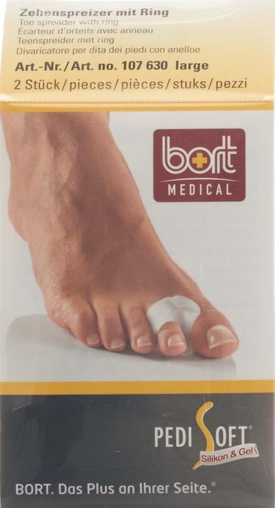 Produktbild Bort Medical Pedi Soft Zehenspreizer mit Rin lare (Fussdeodorant & -puder)