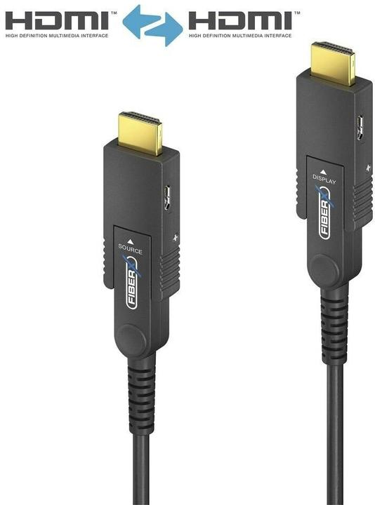 Image du produit Purelink Série FiberX - Extension fibre optique Micro HDMI/HDMI 4K - 15m (15 m, HDMI)