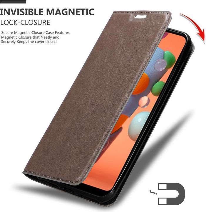 Productafbeelding Cadorabo Boek Onzichtbare Magneethoes (Samsung Galaxy A11)