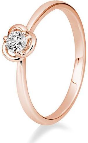 Image du produit Breuning BAGUE - Sertissage de roses avec brillant (55, Or 585/14 K)