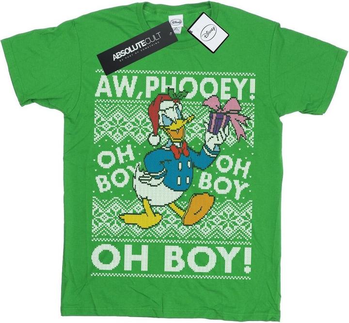 Produktbild Disney Donald Duck Christmas Fair Isle TShirt Jungen (152, 158)