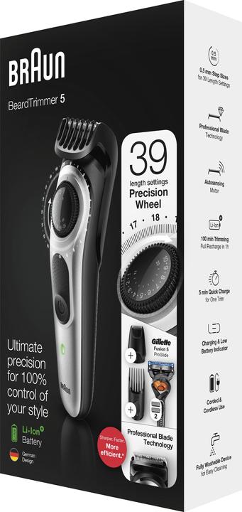 Actual product image Braun Beard Trimmer BT5265 Men Trimmer & Hair Clipper