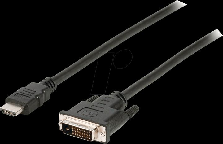 Produktbild Nedis Kabel HDMI-DVI Anschluss HDMI I - DVI-D Stecker 24+1 P (2 m, HDMI)