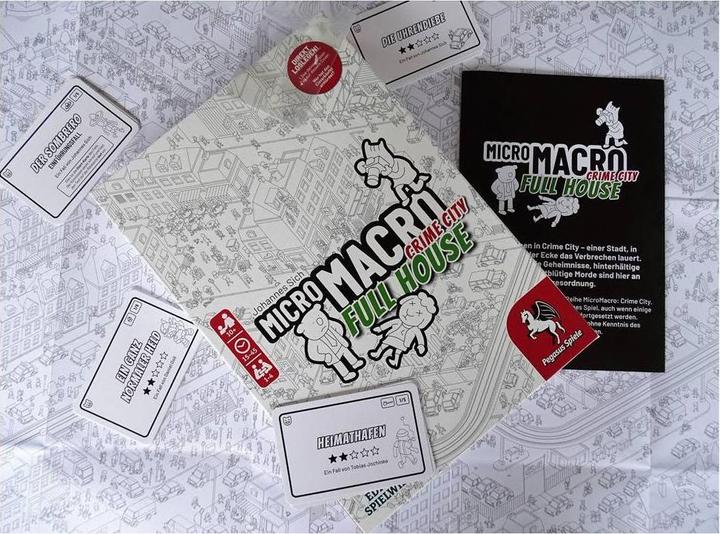 Produktbild Pegasus MicroMacro: Crime City 2 - Full House (Deutsch)