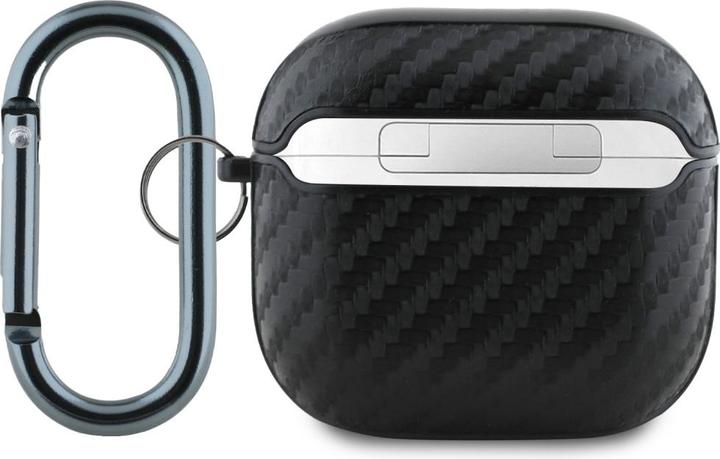 Actual product image Red Bull Case PU Carbon Logo for AirPods 4 black