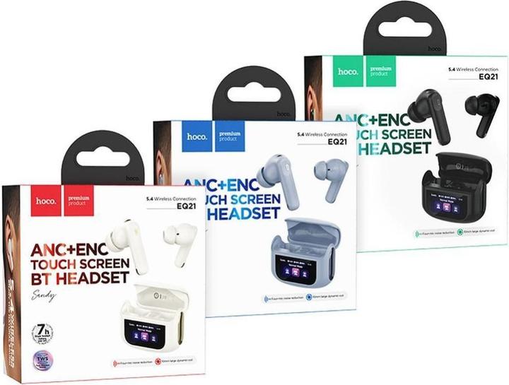 Actual product image Hoco EQ21 ANC Touch (ANC, 7 h, Cable)