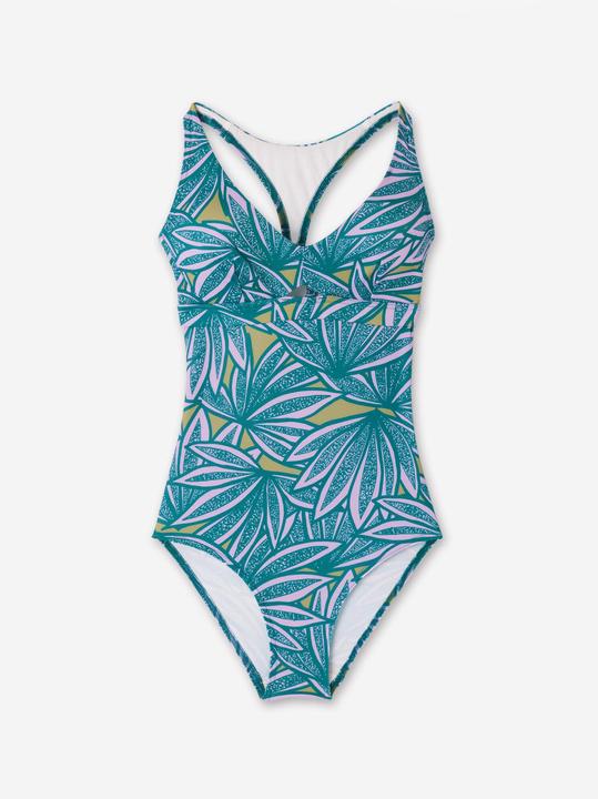 Produktbild Olaian Badeanzug Damen Agatha Flow blau/violett (XL)