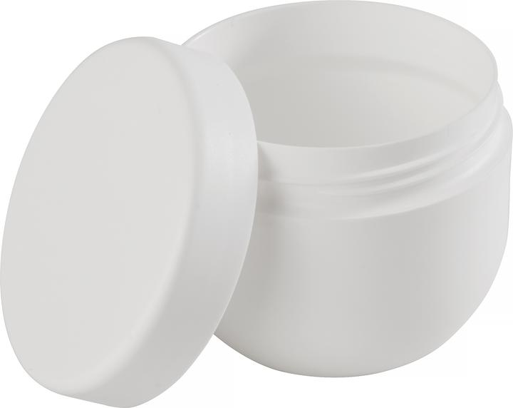 Glorex Cosmetic jar single-walled 30 ml, white