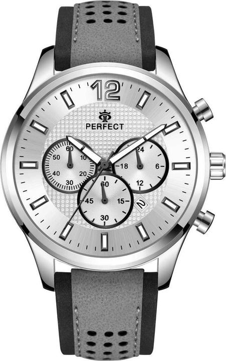 HERREN PERFECT CH01L - CHRONOGRAPH (zp354f) + BOX (200 mm)