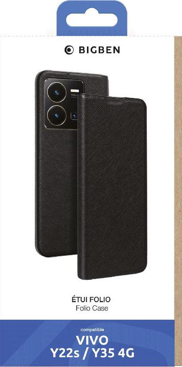 Actual product image Bigben Faux Leather Case Series (Vivo Y35)