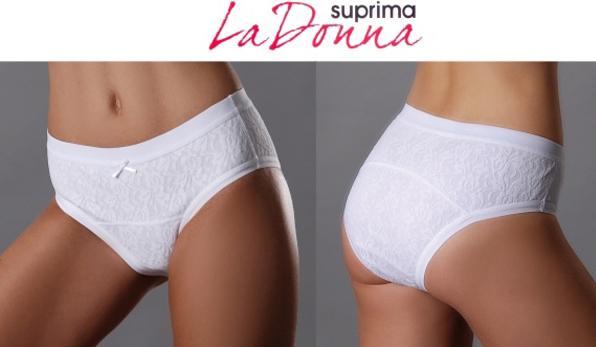 Actual product image Suprima La Donna The feminine briefs with underwear protection black (1 x, Large)