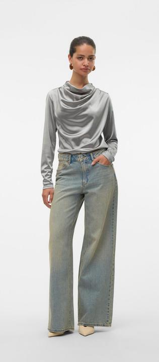 Image du produit Vero Moda VMREMY Mid Rise Weiter Beinschnitt Jeans Weit geschnitten (W28/L34)