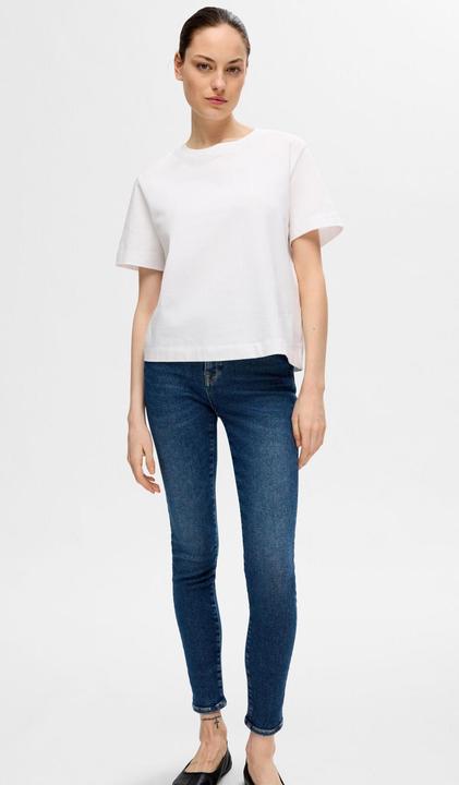 Produktbild Selected Femme Bio-Baumwoll Skinny-Fit Jeans (W25/L32)