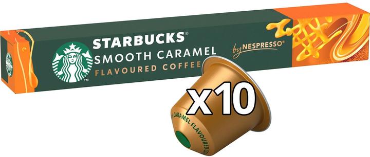 Starbucks Café aromatisé Smooth Caramel by Nespresso (10 x Port.)