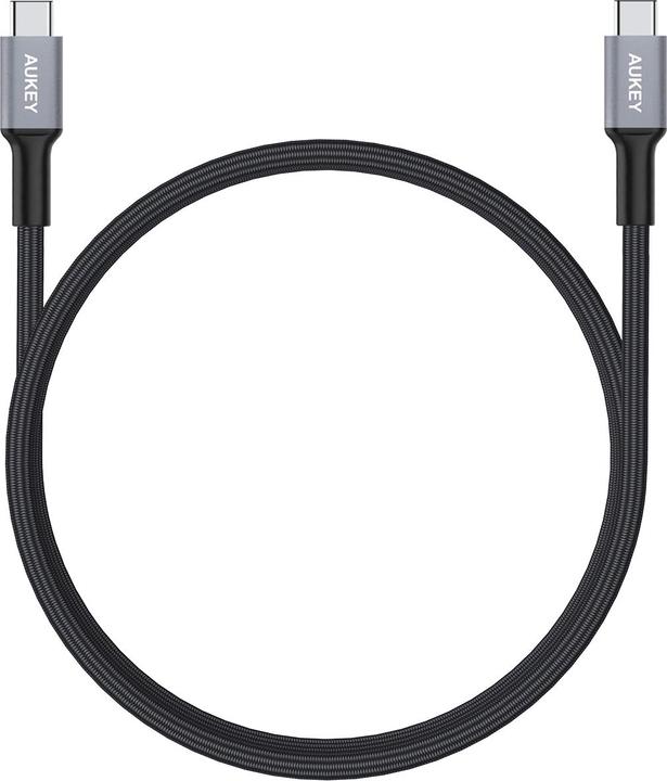 Actual product image Aukey USB C – USB C (1 m, USB 2.0)