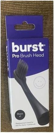 Produktbild Hairburst Burst Replacement Head for Electric Sonic Toothbrush - Black for Pro Sonic Brush