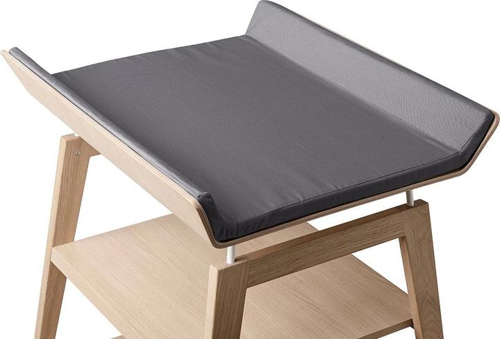 Leander Changing Pad Cover Linea Cool Grey