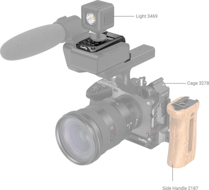 Image du produit SmallRig Plaque supérieure pour Sony FX3 XLR Unit MD3990
