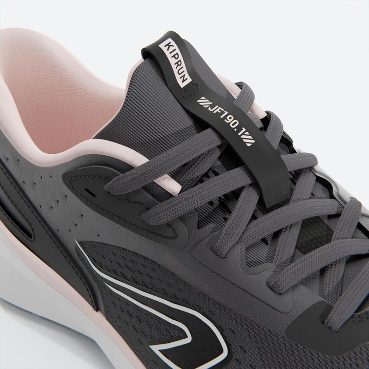 Image du produit Kiprun Jogflow 190.1 Women's Running Shoes - Black/Pink (40)