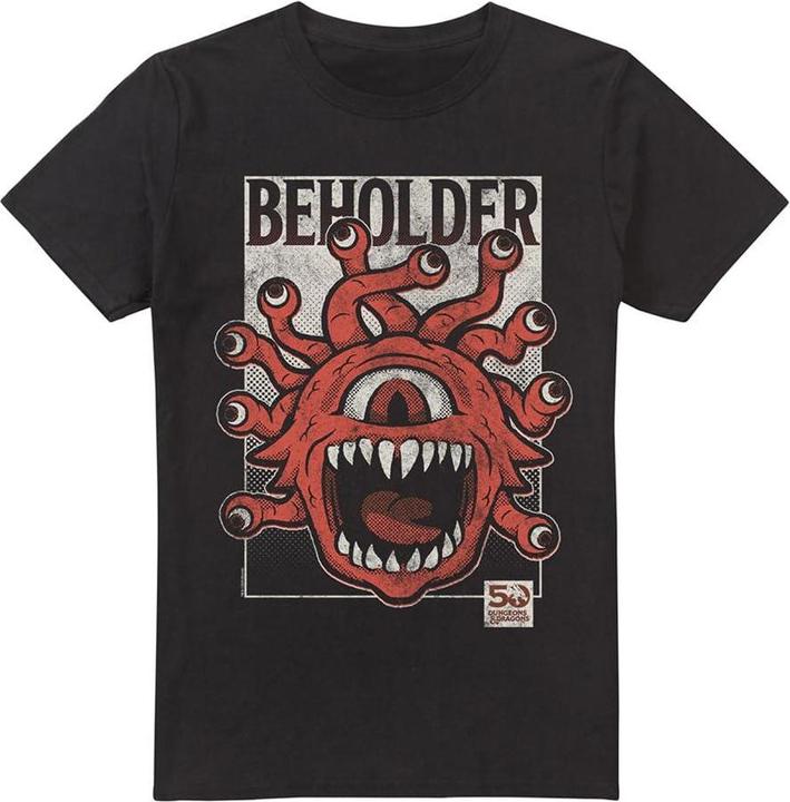 Actual product image Dungeons & Dragons Mens Beholder Vintage 50th T-Shirt (4XL)