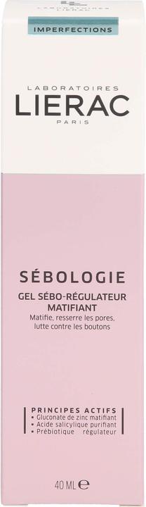 Actual product image Lierac Gel Sébo régu Mat (40 ml, Face gel)