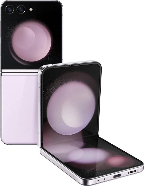 Actual product image Samsung Galaxy Z Flip 5 (256 GB, Lavender, 6.70", SIM + eSIM, 12 Mpx, 5G)