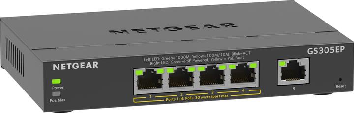 Netgear GS305EP-100PES (5 Ports)