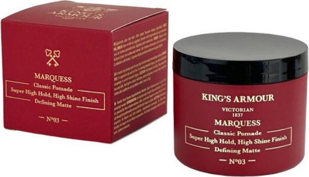 Image du produit King's Armour MARQUESS Classic Pomade 110 ml (Pommade capillaire, 110 ml)