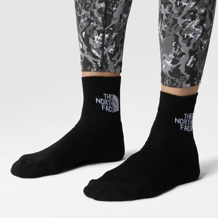 North Face Multi Sport Cush Quarter Socks 3-Pack