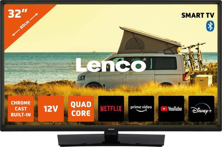Produktbild Lenco LED-3263BK 32-Zoll Android-Smart-TV (32", LED, HD ready)