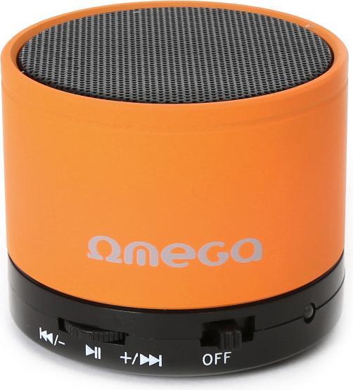 Image du produit Omega OG47O enceinte portable Enceinte portable stéréo Noir, orange (5 h, Alimentation via port USB)