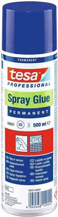Produktbild tesa Sprühkleber PERMANENT, starker Klebstoff zum Sprühen, 300ml Dose (320 g, 300 ml)