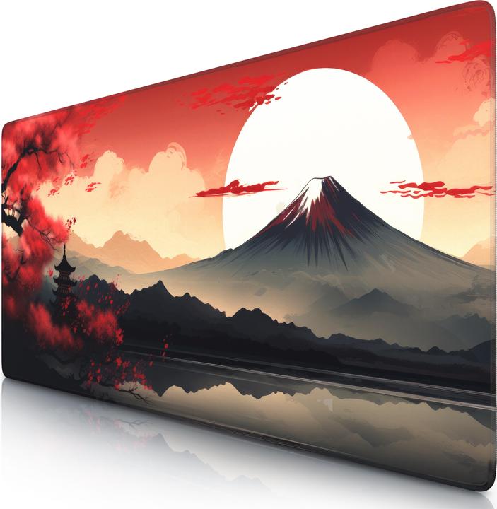 Immagine prodotto Titanwolf Tappetino per mouse da gioco, tappetino per mouse da gioco 900 x 400 mm XXL speed, tappetino per (XXL)