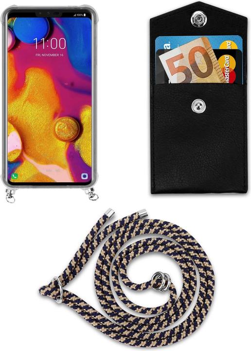Produktbild Cadorabo TPU Handy Kette SILBER Cover